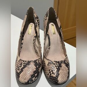 Louise et Cie Snakeskin Patterned Women's Pumps